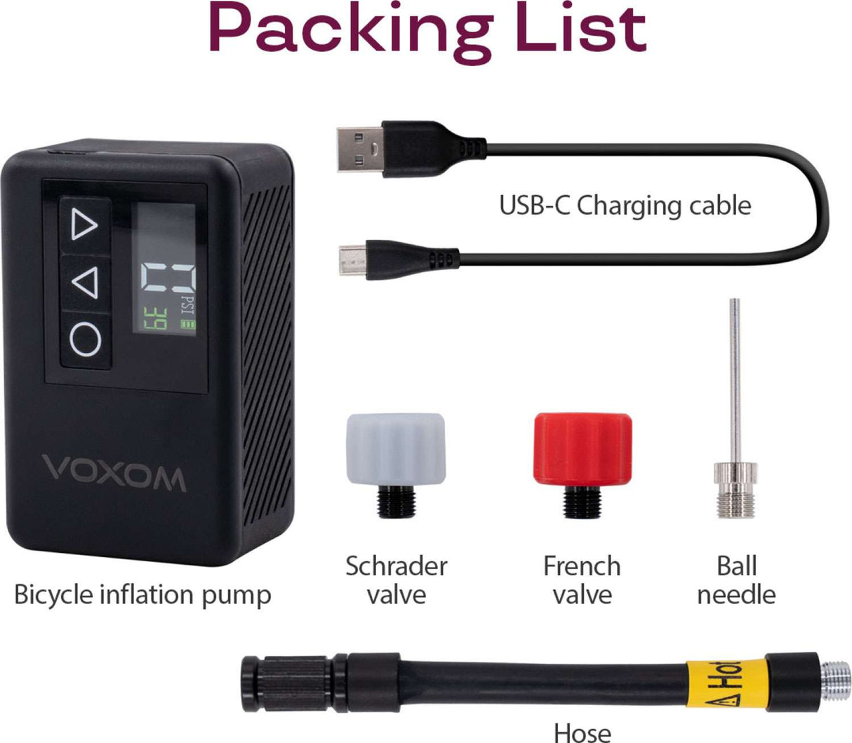 Voxom epu2 battery pump