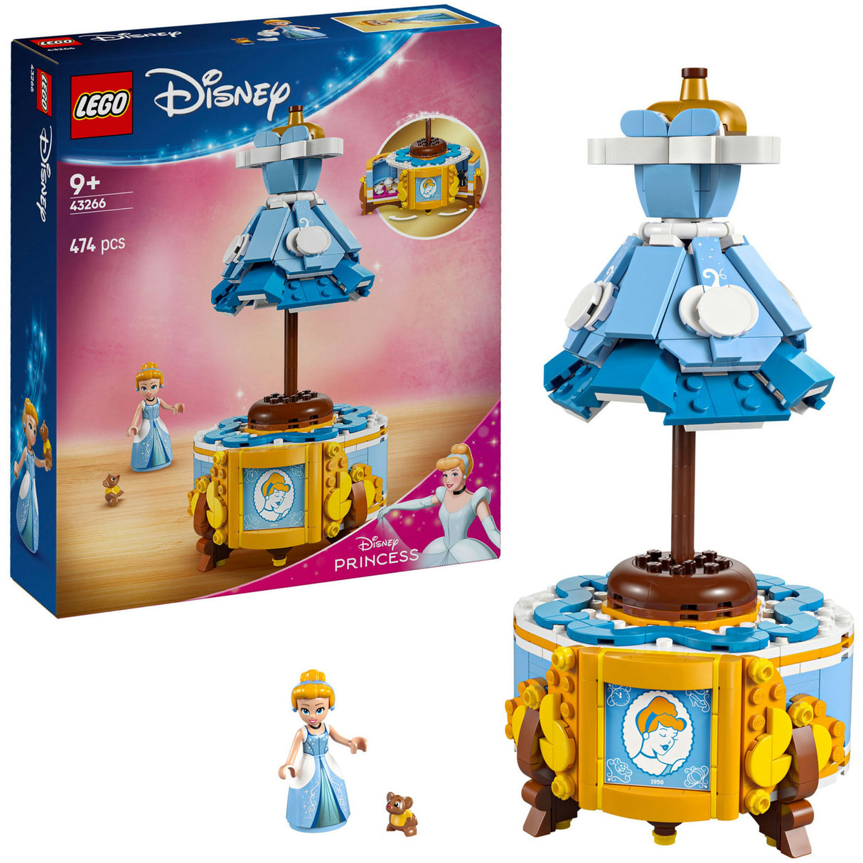 Lego disney prinsesse 43266 kjole til askepott