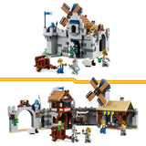 Lego creator 31168 medieval castle with knights on horseback