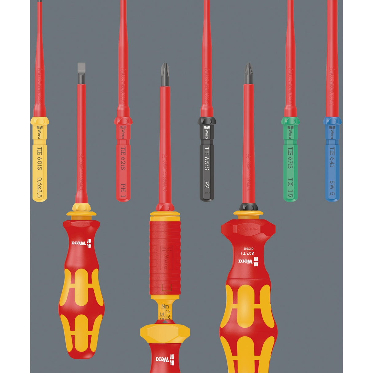 Wera kraftform kompakt vde 16 torque extra slim 1 tool