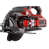 Einhell professionell sladdlös handcirkelsåg tp-cs 18 165 li bl - solo (röd svart, power x-change, batteri och laddare ingår ej)
