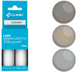 Cube touch-up pen set silver matt