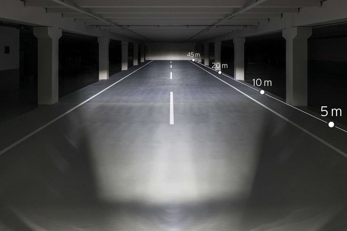 Headlight Busch und Müller Lumotec IQ -XS T Senso pour Hub Dynamo - 70 Lux - Silver