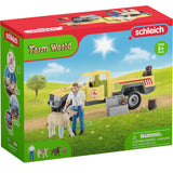 Schleich Farm World Eläinlääkärin vierailu tilalla