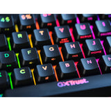 Trust GXT 867 Acira 60% Mechanical Mini Gaming Keyboard, Gaming Keyboard (Black, US layout, Outemu Red, 60%, RGB)