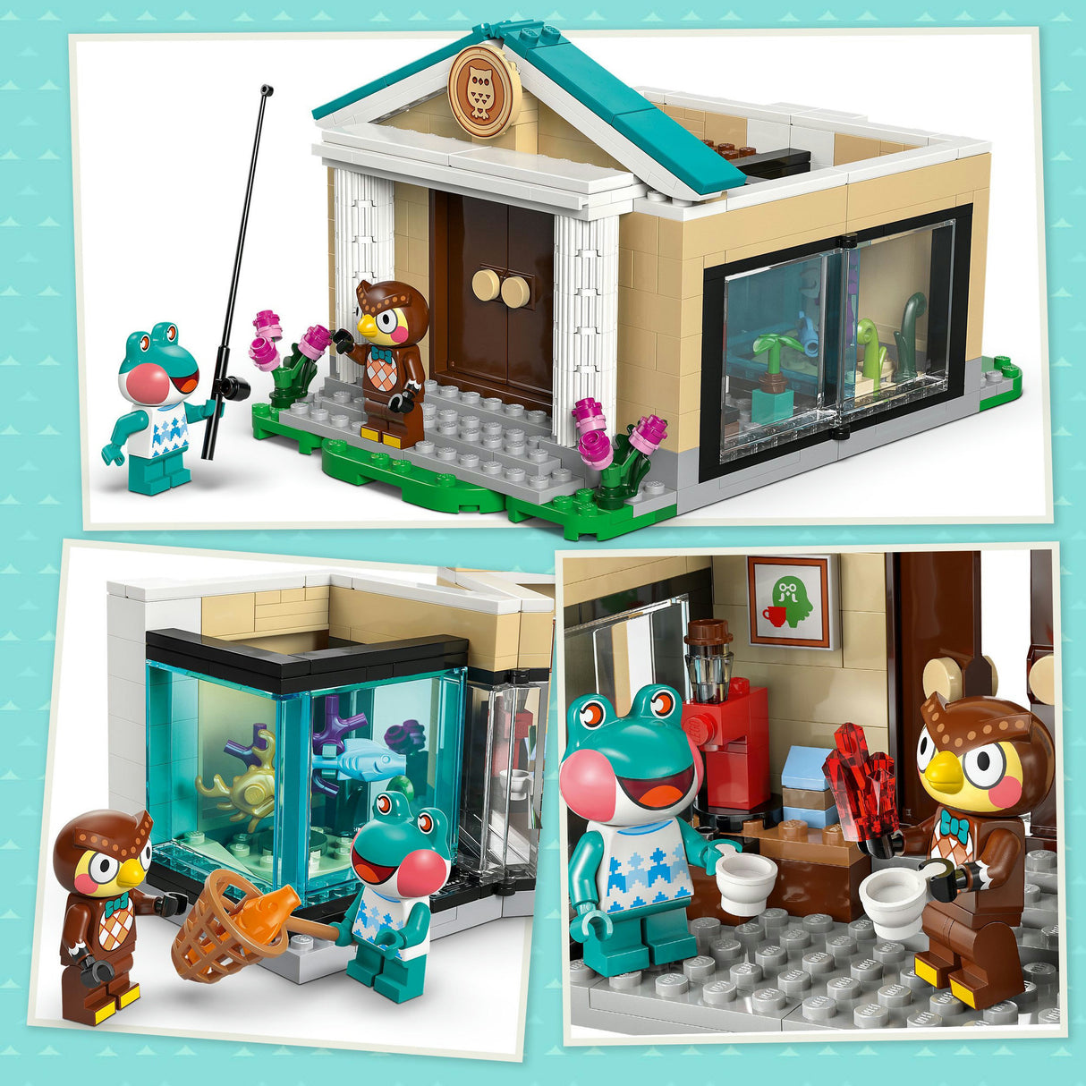 Lego animal crossing 77056 blathers museumssamling