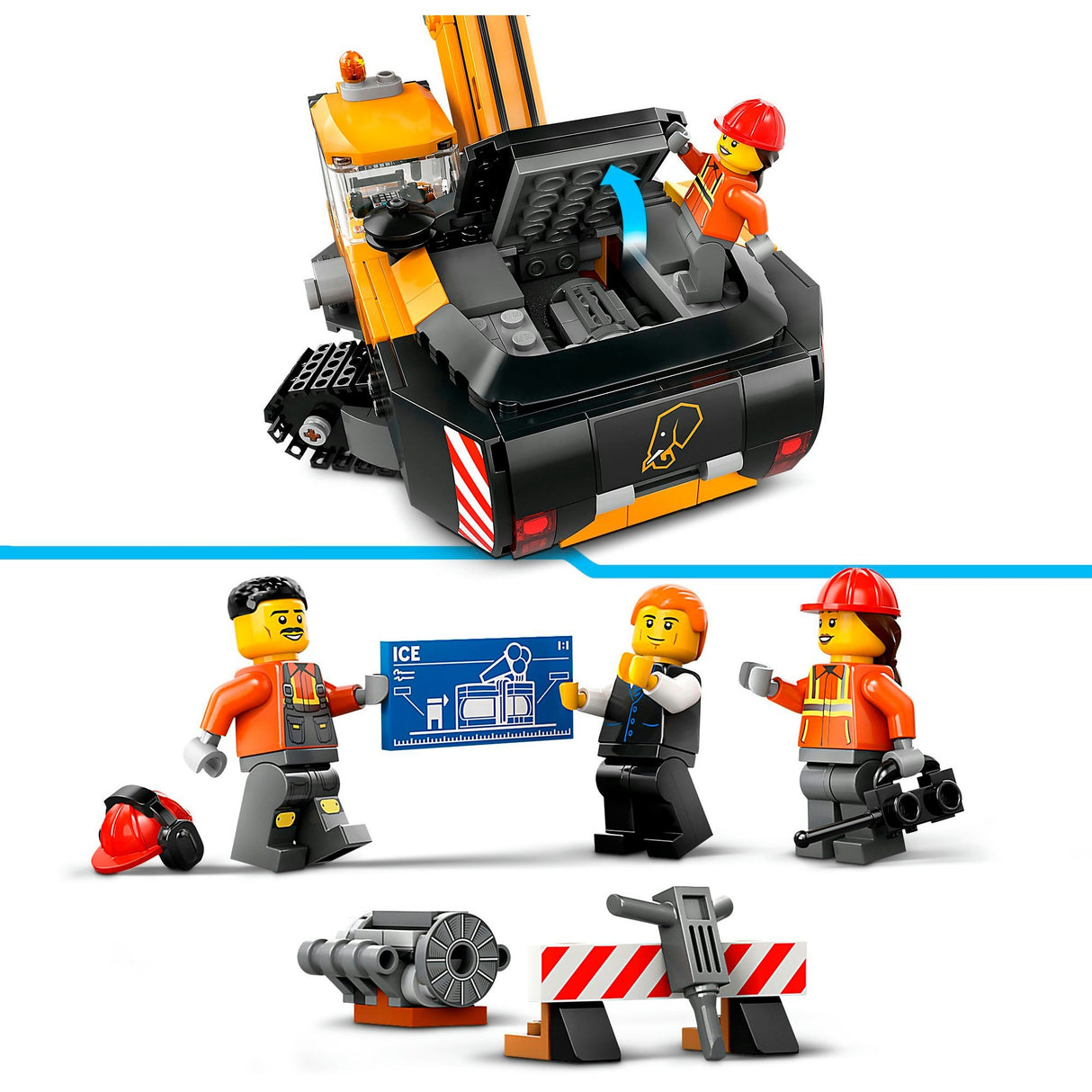 Lego City 60420 Gelbbagger