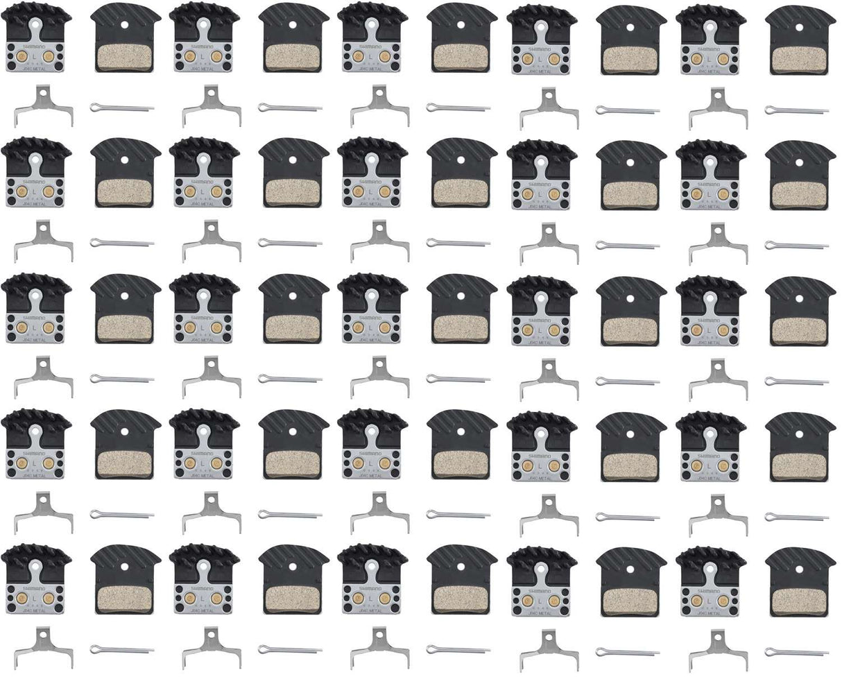 Shimano disc brake pads j04c disc br.pad shim.j04c metal 25 pairs