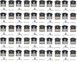 Shimano disc brake pads j04c disc br.pad shim.j04c metal 25 pairs