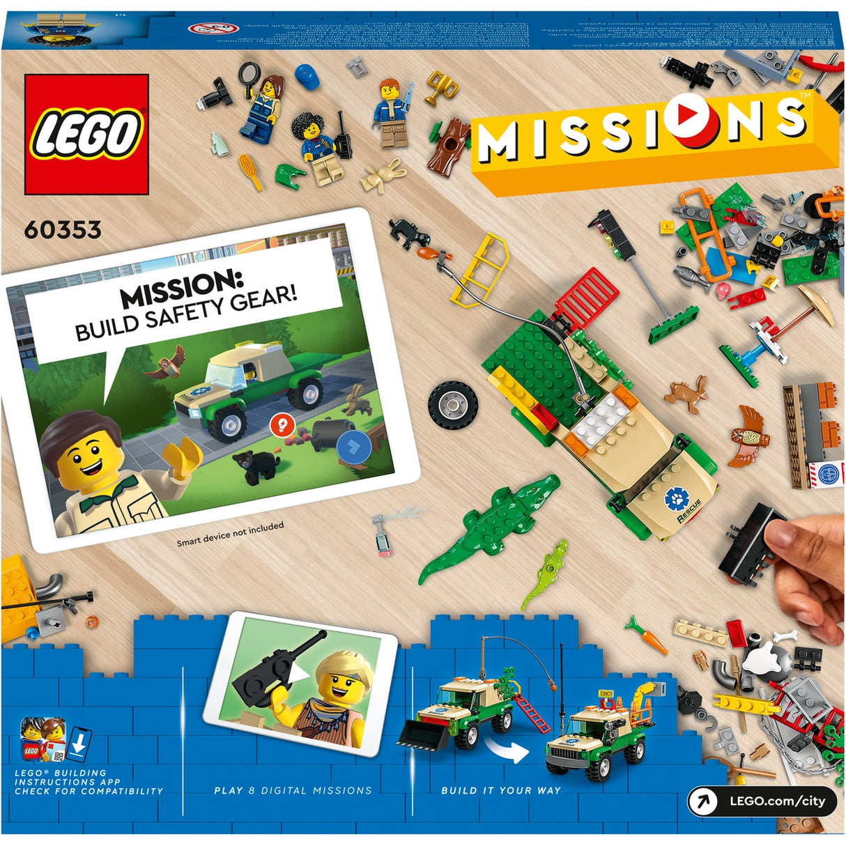 Lego City - Wild Animal Rescue Missions Building Toy (60353)