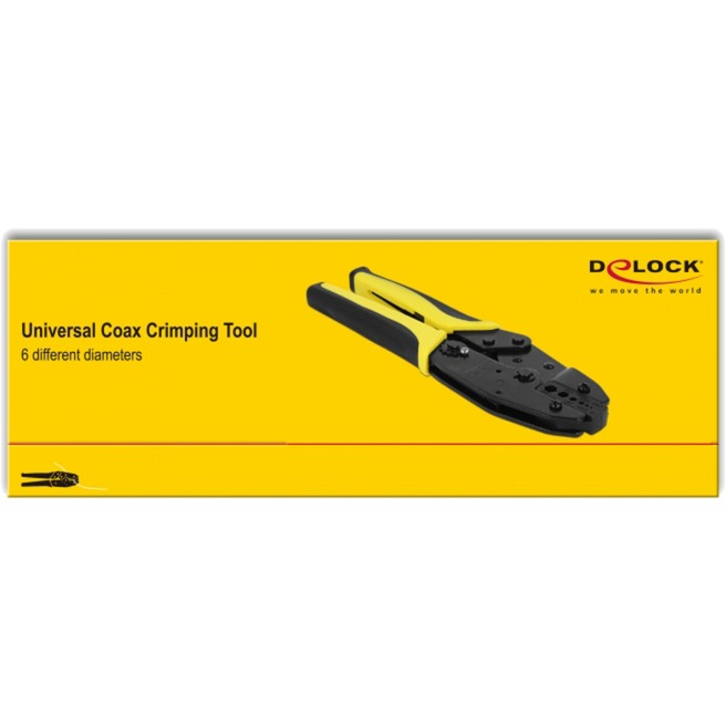 Delock Universal Coaxt Krimptang