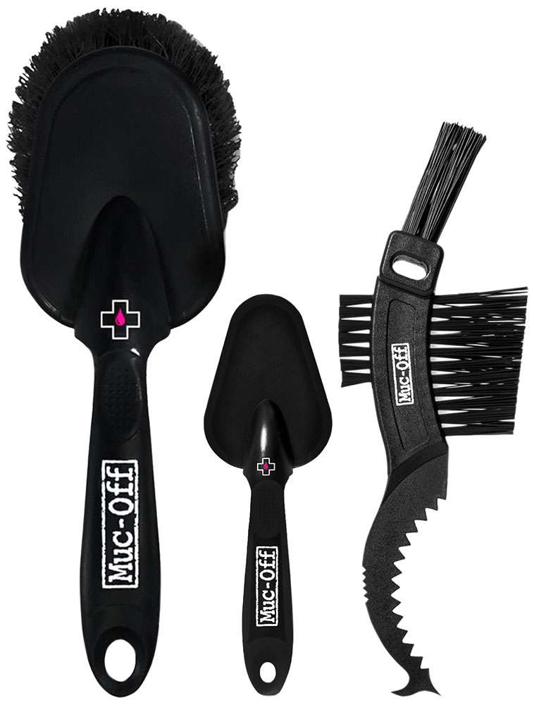 Muc-off 3 x brush brush set 3 pieces