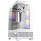 Antec CX700 Elite RGB Midi Tower Case (White | 2x USB-A | Tempered Glass)