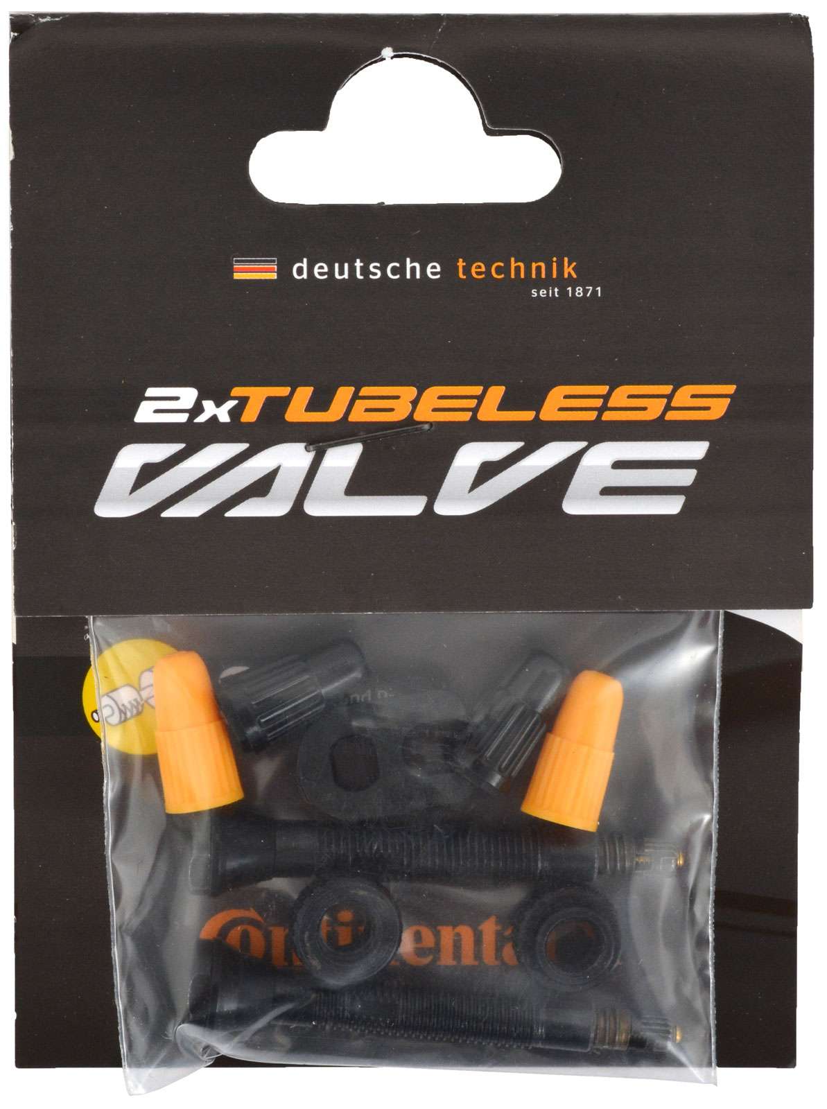 Continental tubeless valve tubeless valve conti 40mm 2pcs tl