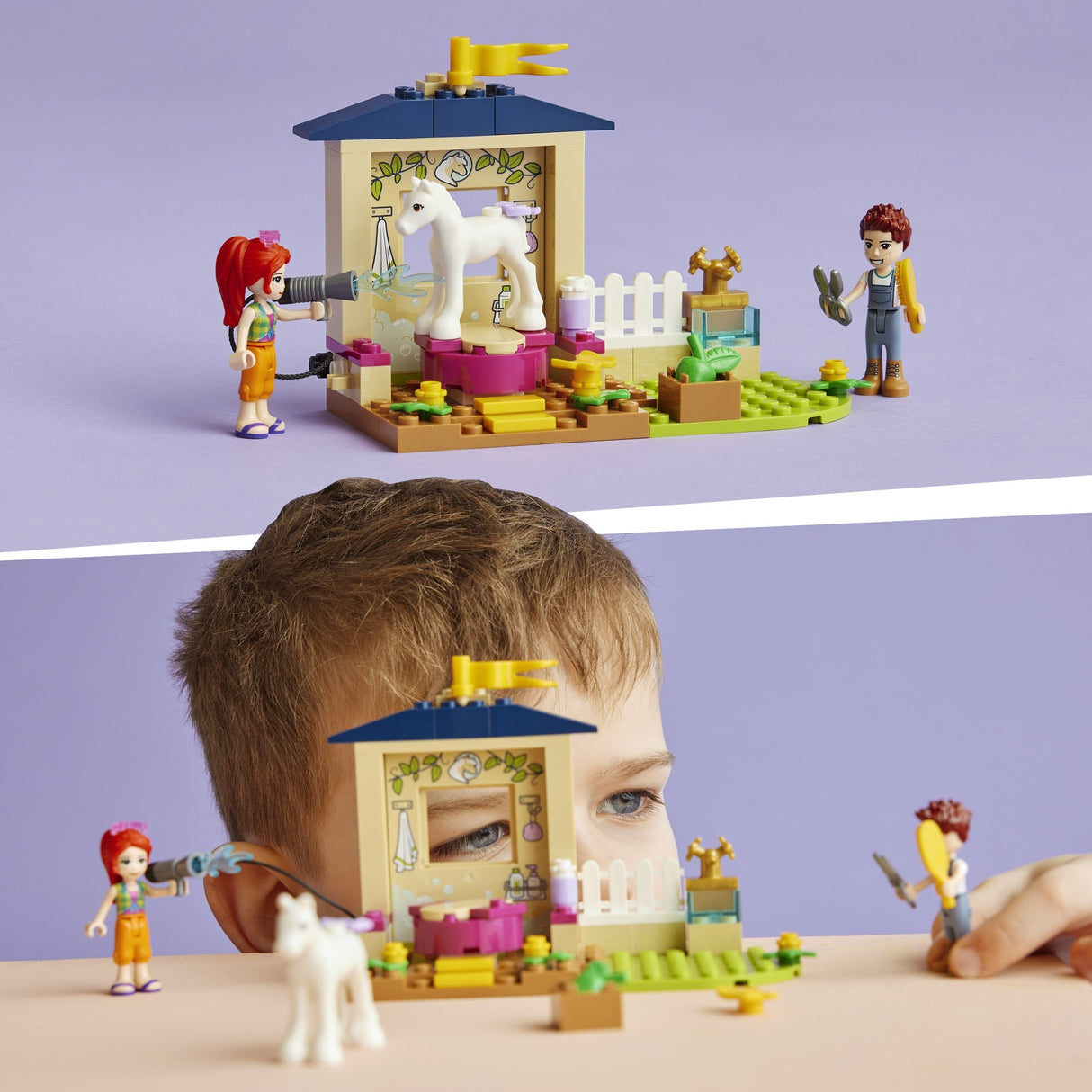 Cairde Lego - 41696 cobhsaí níocháin chapaillíní