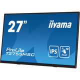 Iiyama ProLite T2755MSC-B1 27 touchscreen monitor (black, HDMI, DisplayPort, 2x USB-A)