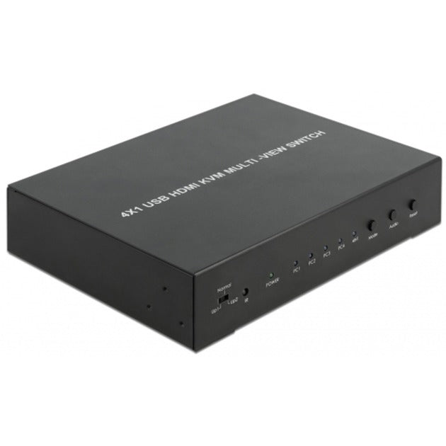 Delock KVM 4-in-1 Multiview Switch 4x HDMI with USB KVM Switch