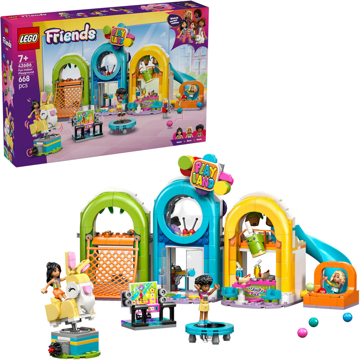 Lego friends 42686 uždara žaidimų aikštelė