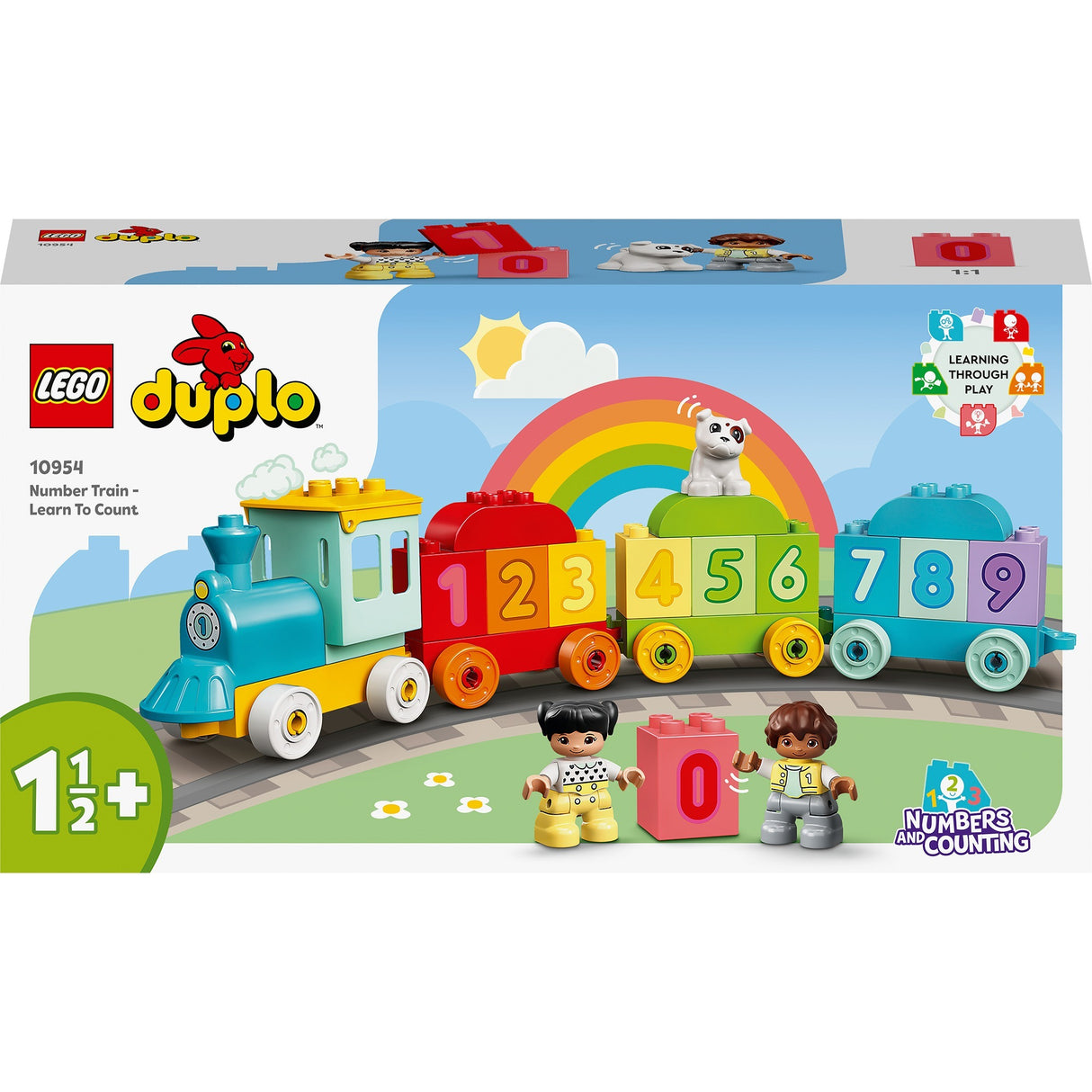 Lego Duplo 10954 Mitt første nummertog - Lær å telle