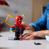 Lego superhéroes 76326 busto de iron spider-man