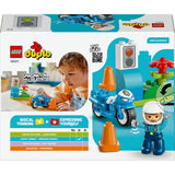 Lego Duplo 10471 blue police motorcycle