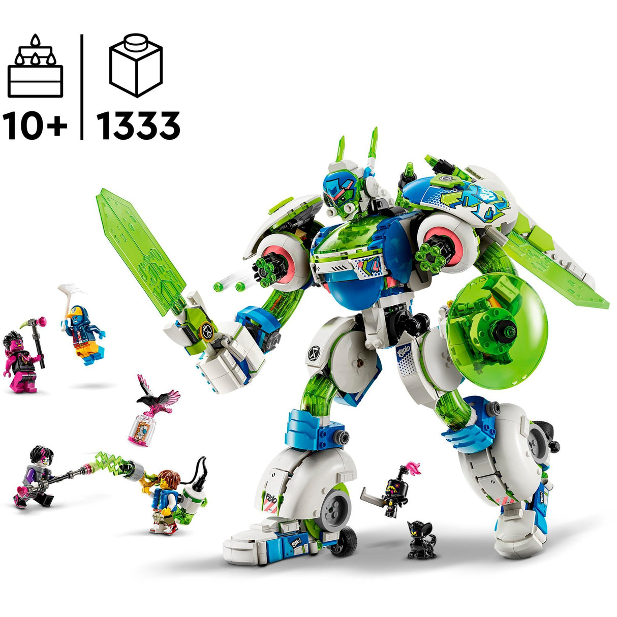 Lego dreamzzz 71485 mateo e z-blob il cavaliere mech