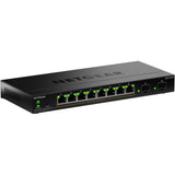 Netgear GS310TPv2 Switch (Black, 55W PoE Budget)