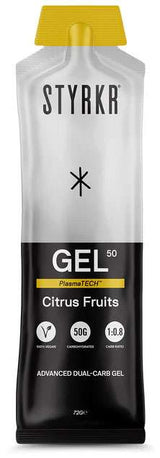 Styrkr gel50 dual-carb energie gel