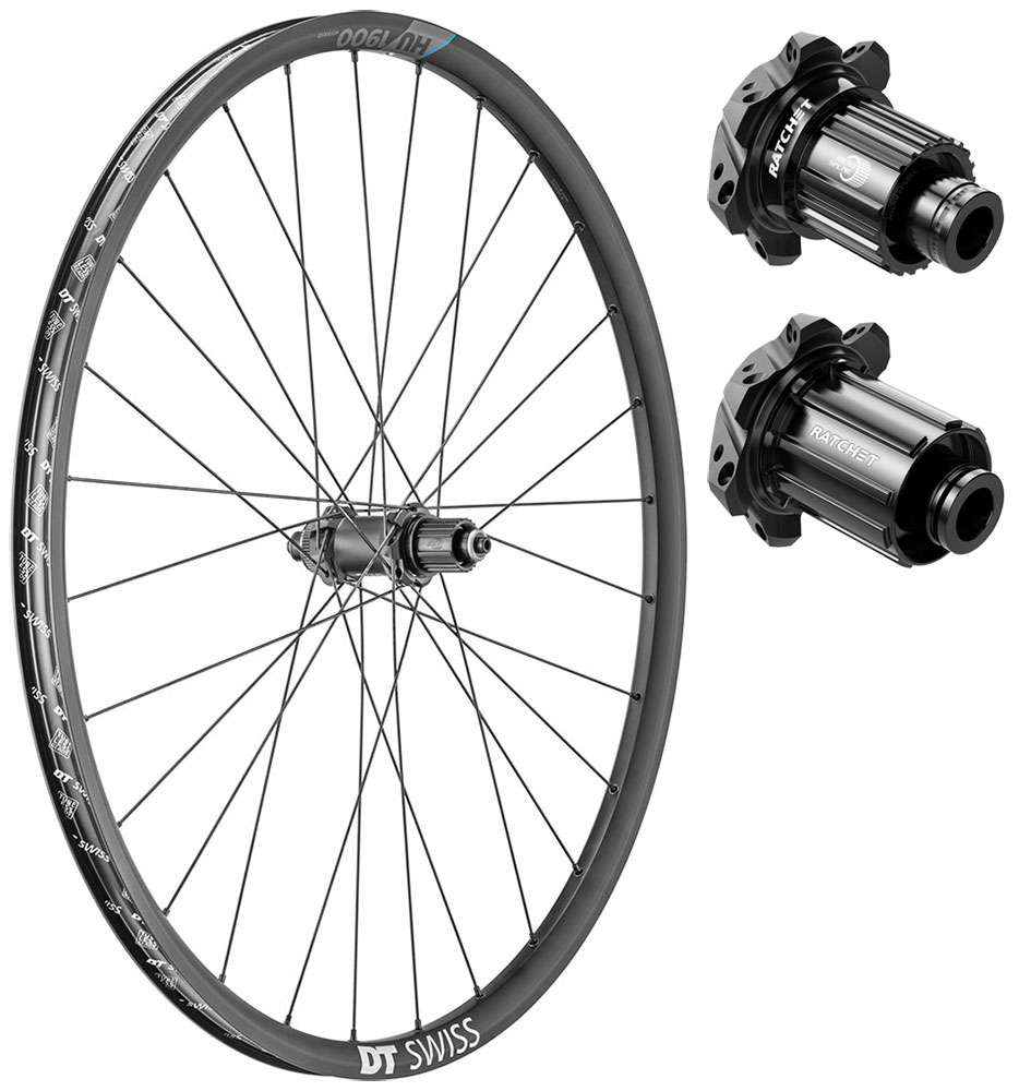 Dt swiss hu 1900 spline® 29 25mm cl rear wheel