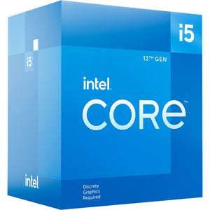 Intel® Core i5-12400F, 2.5 GHz (4.4 GHz Turbo Boost) Socket 1700 processor (Alder Lake, boxed)