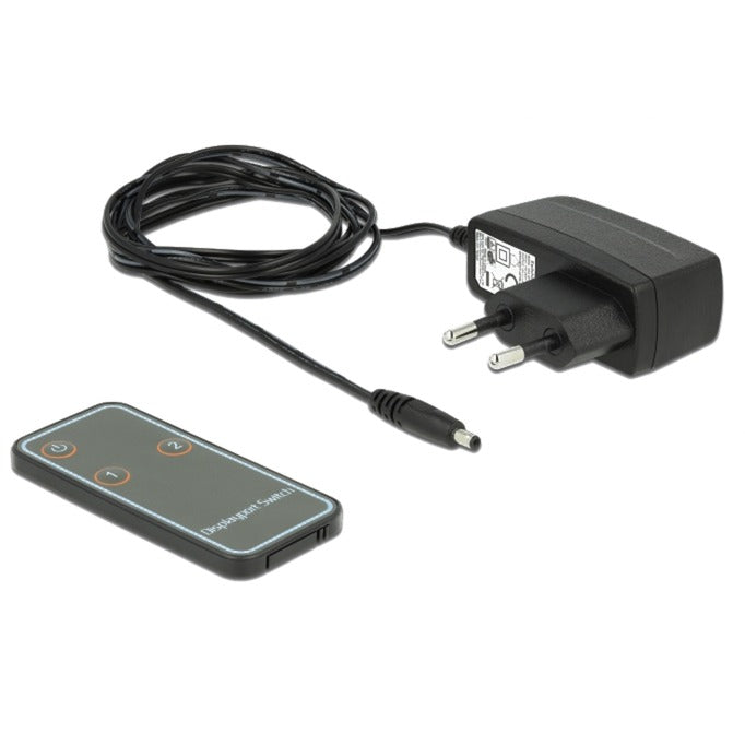 Delock Displayport Switch 2x 2 Displayport em 1x 2 D