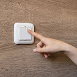 Shelly blu wall switch 4 (without adapter and frame) schakelaar (wit, bluetooth 4.2)
