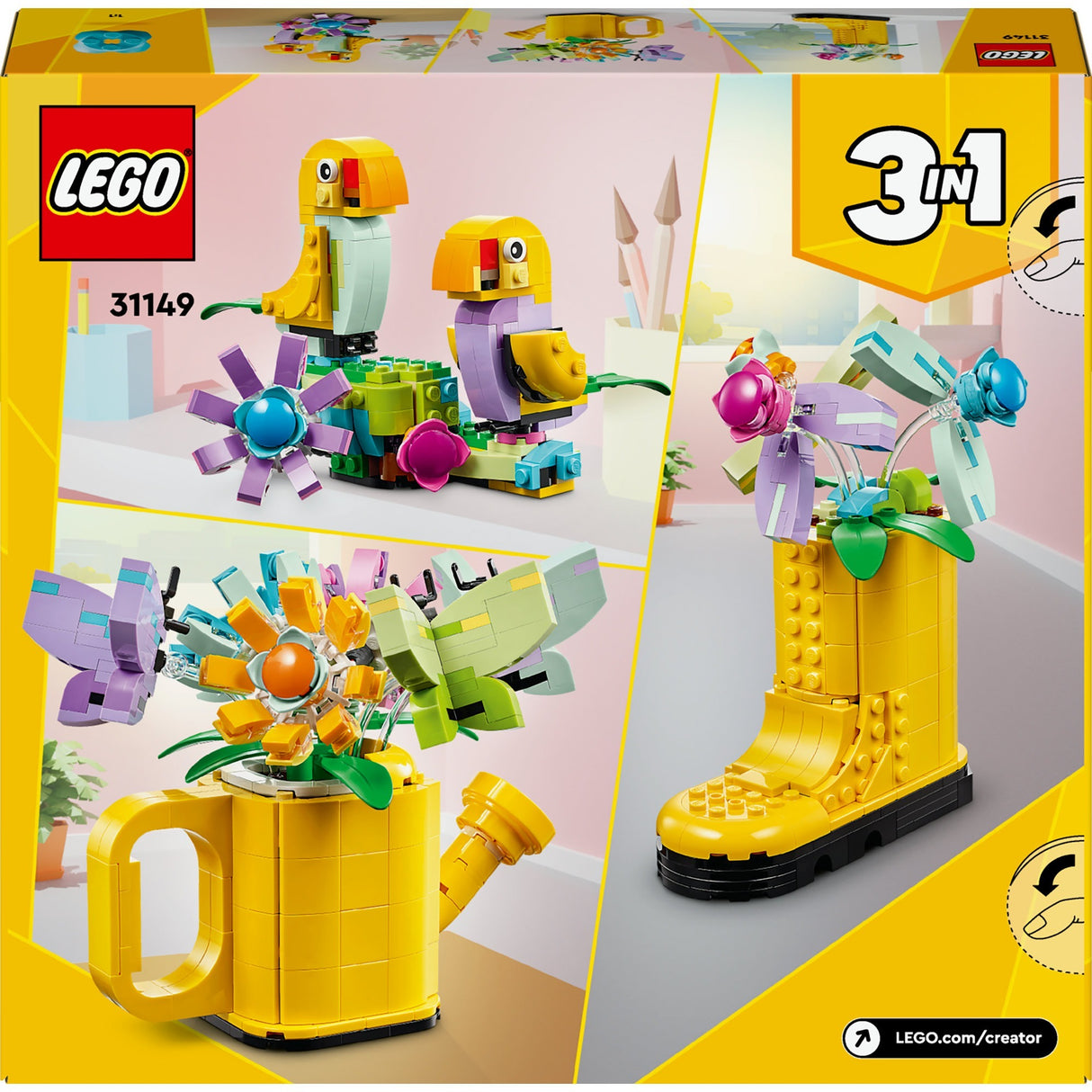 Lego Lego Creator 31149 blomster i vanning kan