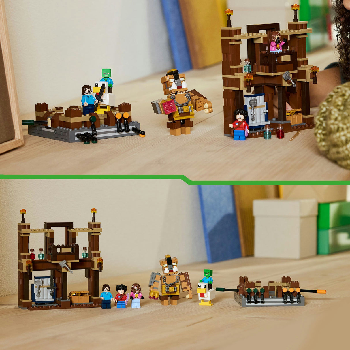 Lego minecraft 21272 l'arène du manoir forestier