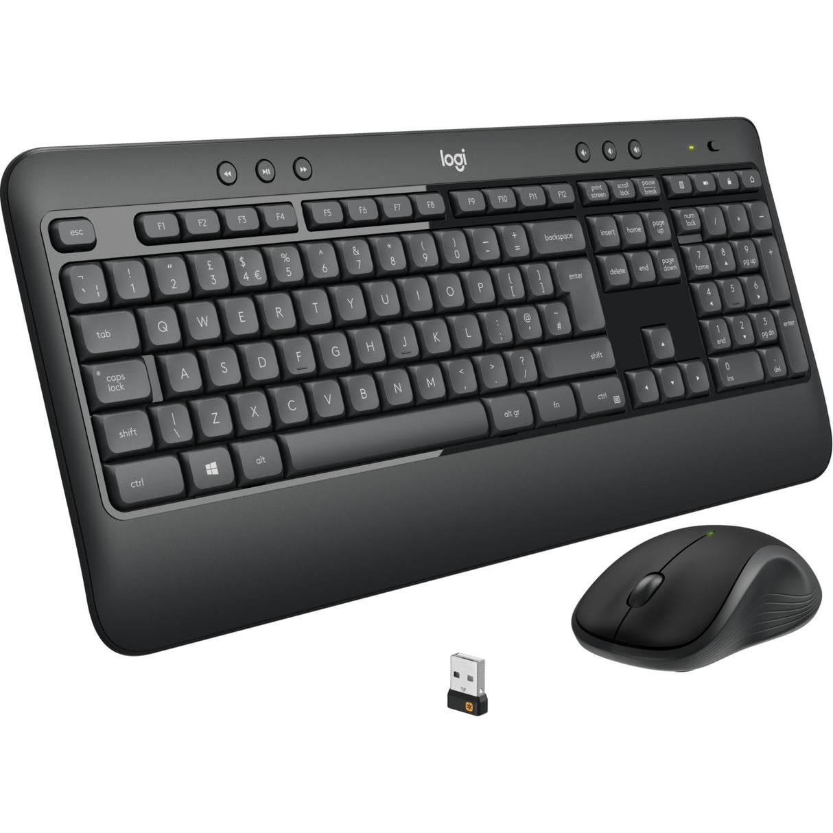 Logitech MK540 Napredne brezžične tipkovnice Muiscom