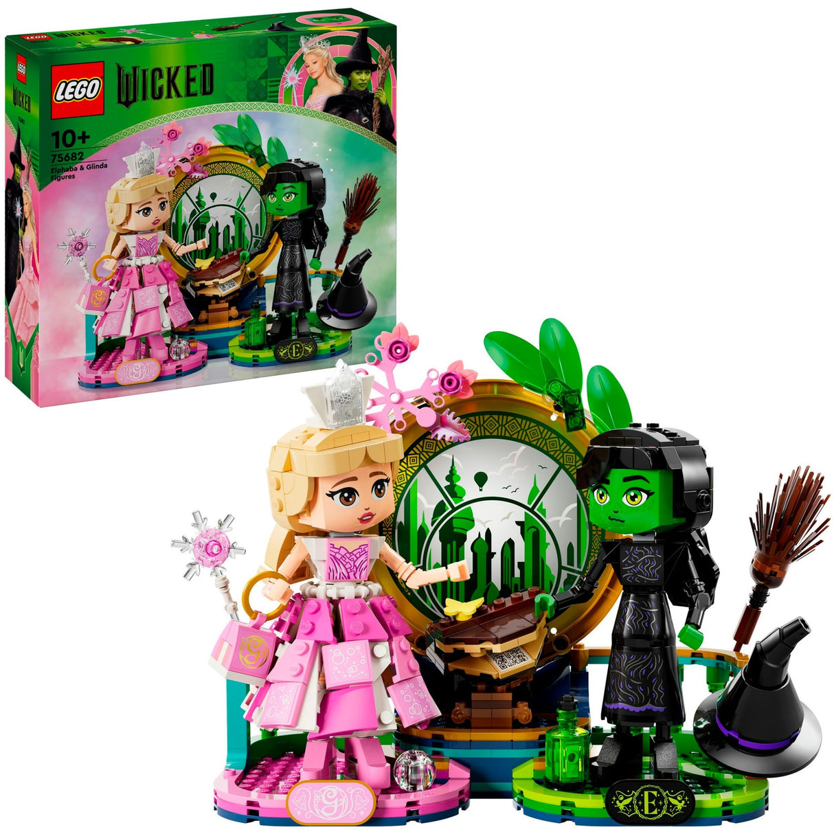 Lego 75682 piktos elfabos ir glinda figūrėlės