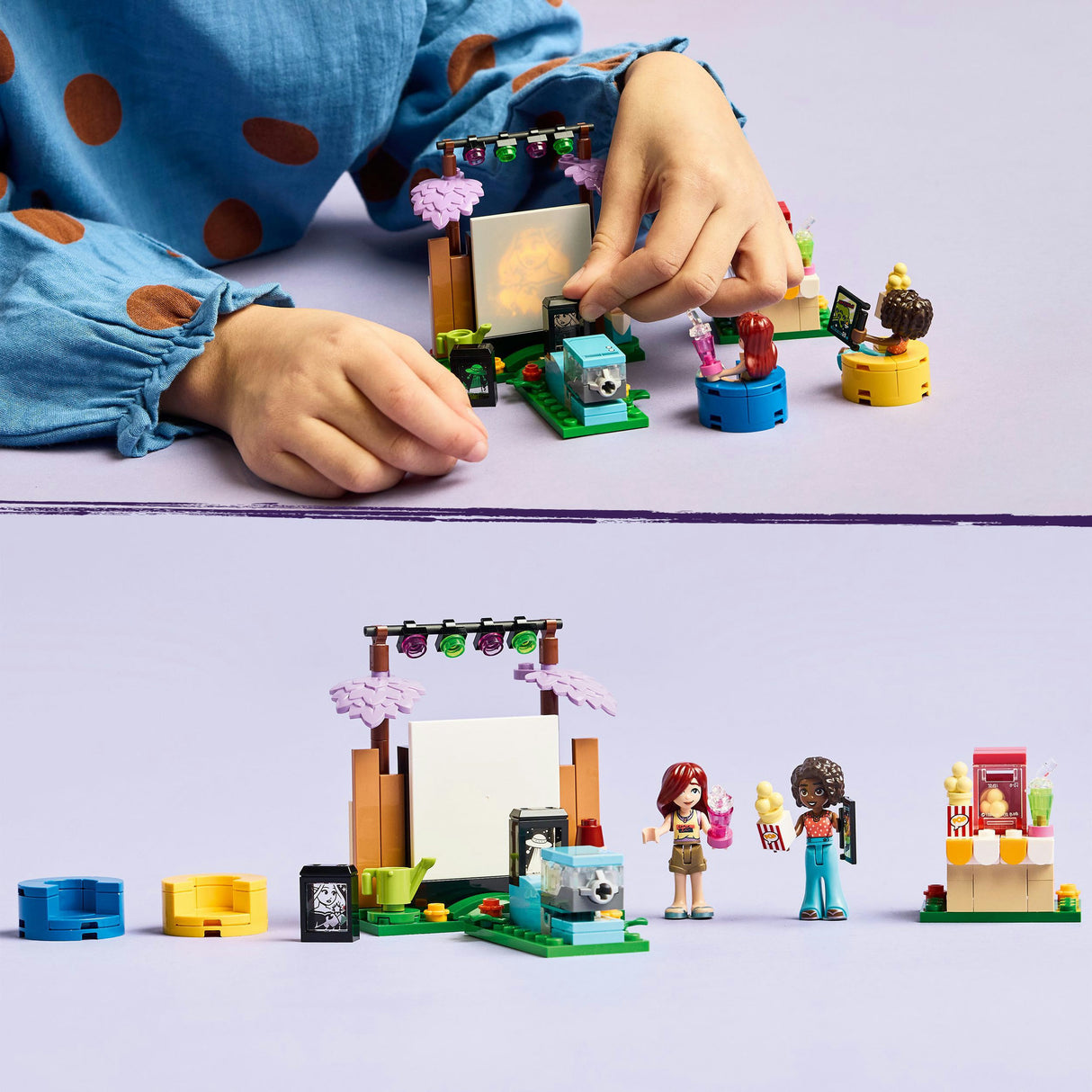 Lego draugai 42642 kino vakaras