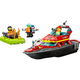 Barco de resgate de bombeiros Lego City 60373