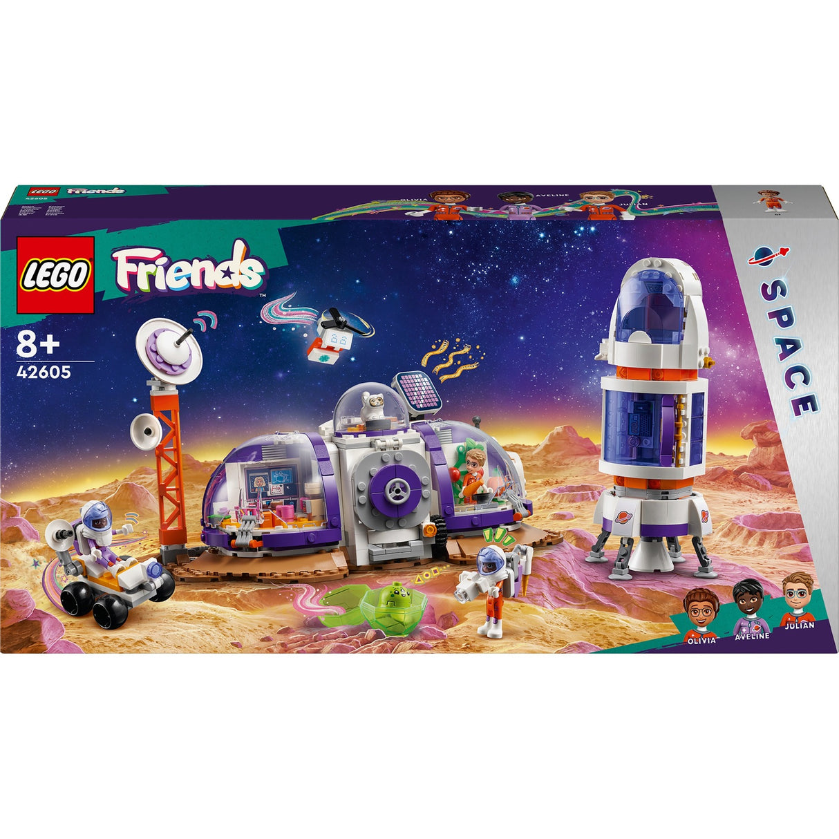 LEGO LEGO Amigos 42605 Base espacial en Marte y Rocket