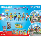Playmobil figurák - az én figuráim: mentőakciós építőjátékok (70980)