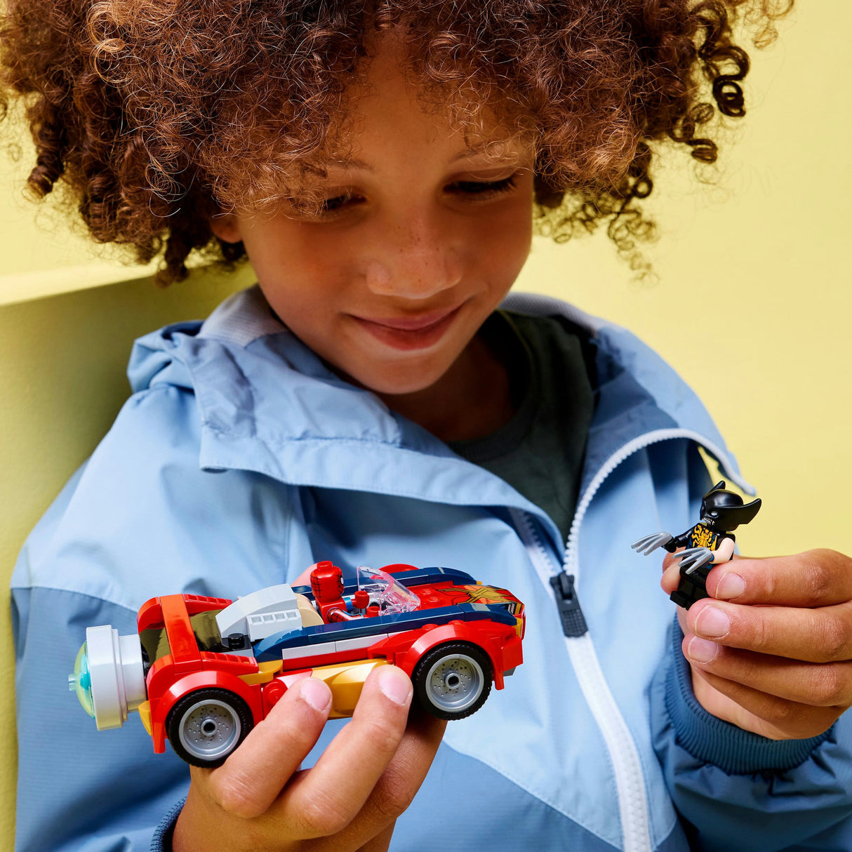 Lego super heroes 76336 Marvel Spider-man car vs. vomized wolverine