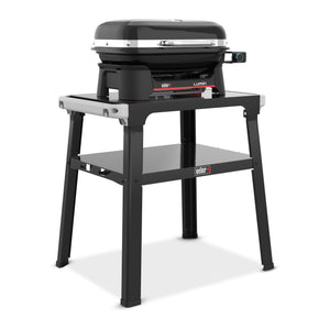 Weber lumin compact con base, barbecue nero