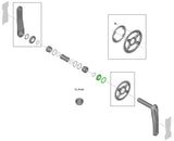 Shimano lockring for fc-m9100