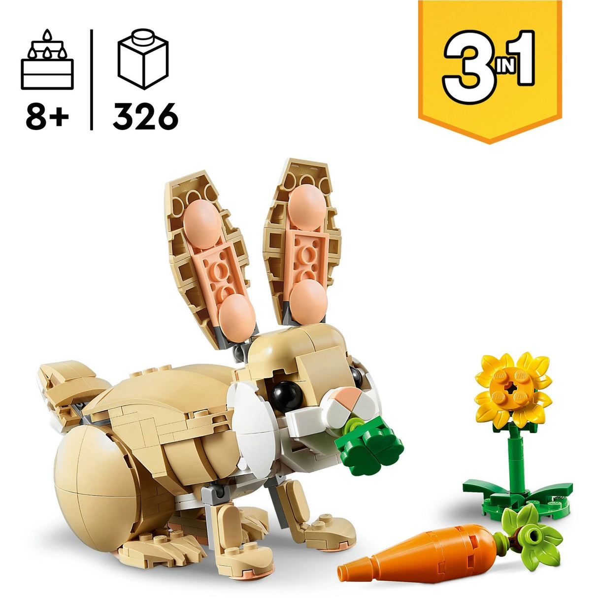 Lego creator 31162 3 az 1-ben édes nyúl