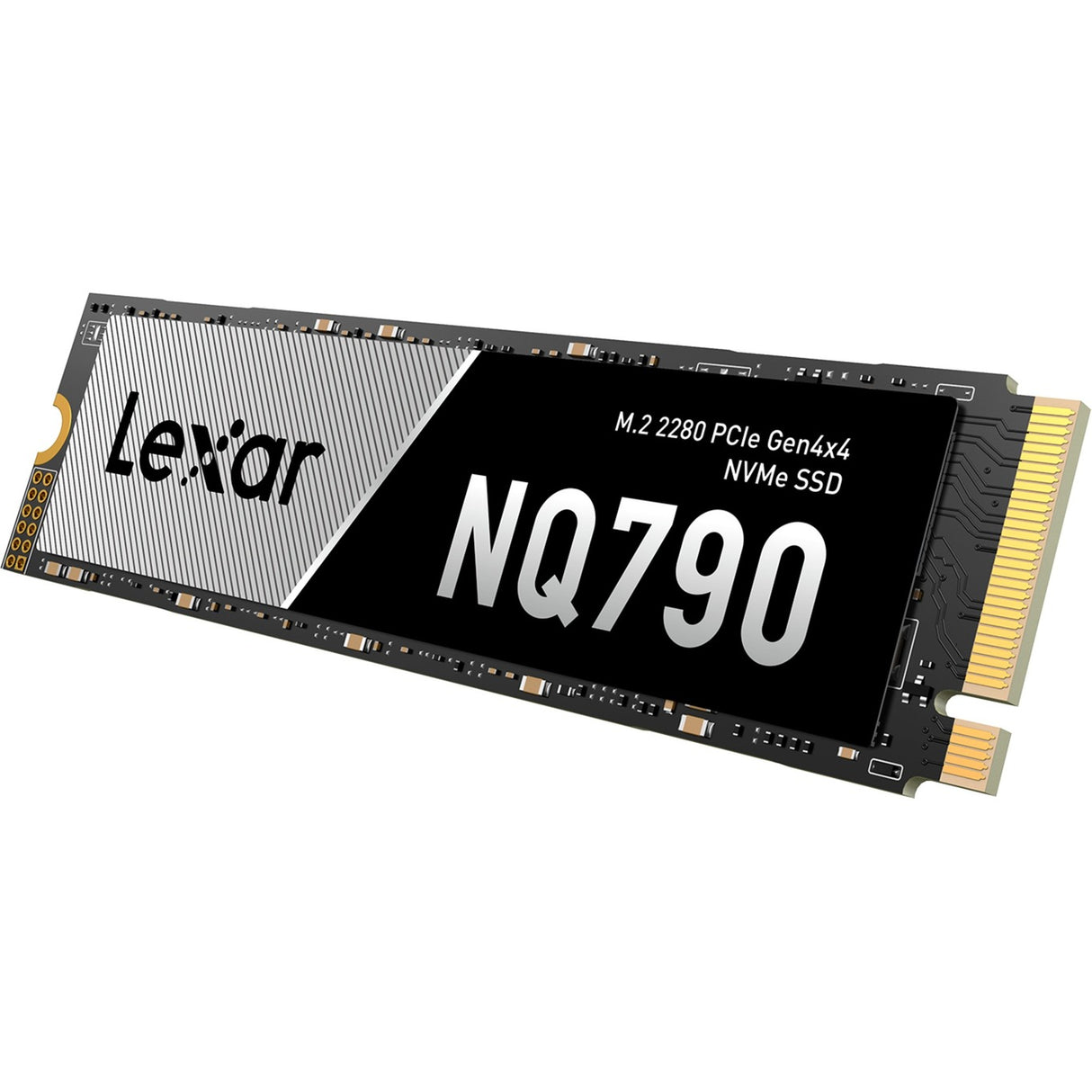 Lexar nq790 ssd de 2 tb (negro gris, pcie 4.0 x4, nvme 1.4, m.2 2280)