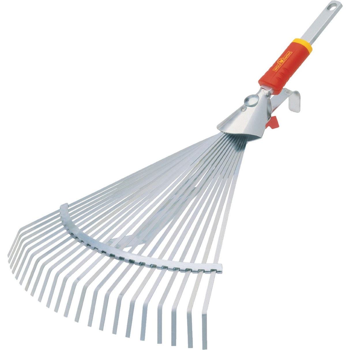 Wolf-Garten Multi-Star UC-M Adjustable Leaf Rake (Red Yellow)