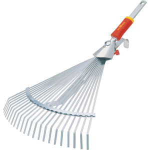 Wolf-Garten Multi-Star UC-M Adjustable Leaf Rake (Red Yellow)