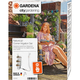 Gardena natureup! Irrigation Set Corner Water Tap Drip System (13157-20)
