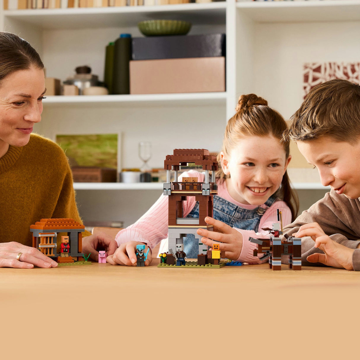 Lego 21278 minecraft roparska postojanka in uničevalec