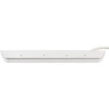 Brennenstuhl Estilo Corner Socket 4-way with USB Charging Function Power Strip (White Stainless Steel)
